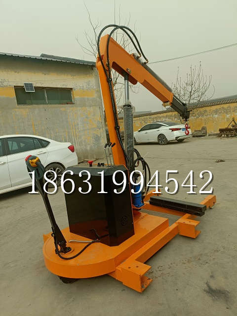 梅河口市自卸车厢随车吊 自制轮式四不像起重机 四驱平板吊 5吨 贵盛